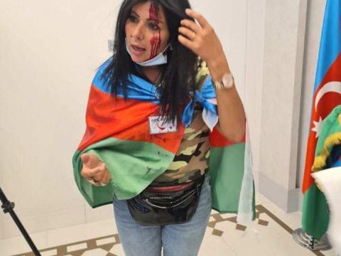 Ermənilər Hollandiyada azərbaycanlı jurnalistə xəsarət yetirdi – FOTO