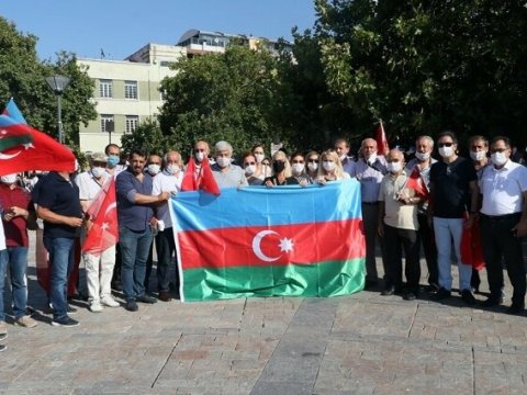 Türkiyədə erməni terroruna qarşı növbəti aksiya - FOTOLAR