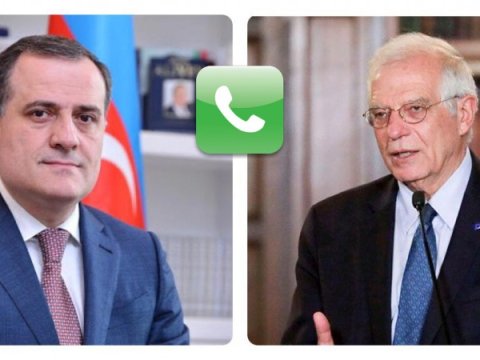 Cozef Borel Azərbaycan və Ermənistan nazirlərilə danışdı...