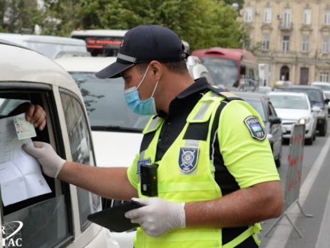 Yol polisi 1114 hərəkət iştirakçısını cərimələyib