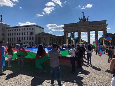 Berlində Ermənistan əleyhinə daha bir aksiya