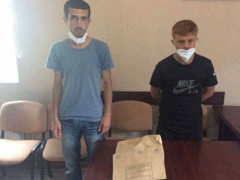 Bakı sakinləri 2 kiloqram heroinlə tutuldu