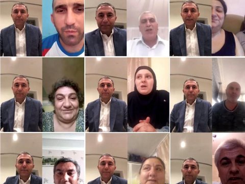 Tahir Mirkişili seçicilərini videoformatda qəbul etdi
