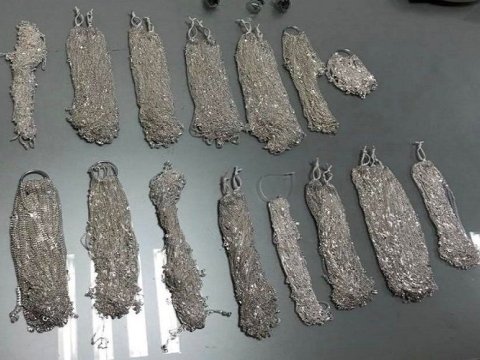 Gürcüstana gümüş keçirmək istəyən Azərbaycan vətəndaşı saxlanıldı
