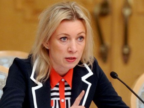 Ukrayna bunu bacardı - Zaxarova