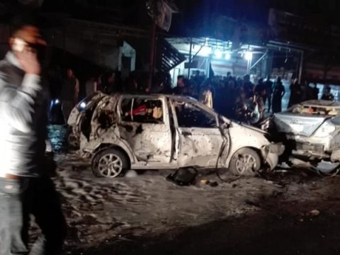 Bağdadda hərbi bazada ard-arda partlayışlar 