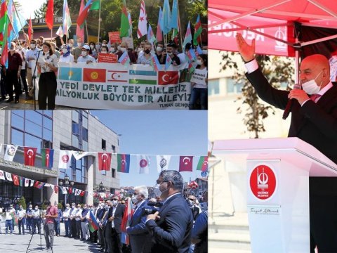Türkiyədə Azərbaycana dəstək məqsədilə müxtəlif aksiyalar keçirilib
