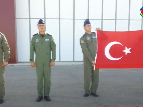 Türkiyə Ordusunun aviasiya dəstəsi Naxçıvanda - VİDEO