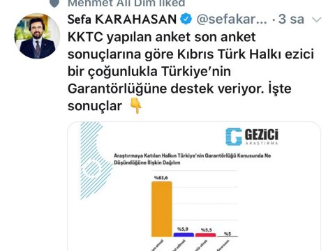 Şimali Kipr türkləri Türkiyənin onlara qarant olmasını istəyir