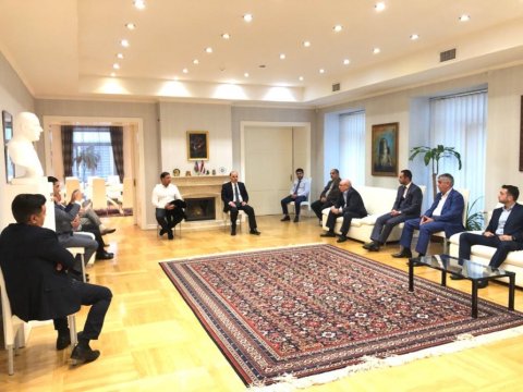 Latviyada Azərbaycan diasporunun nümayəndələri ilə görüş keçirildi
