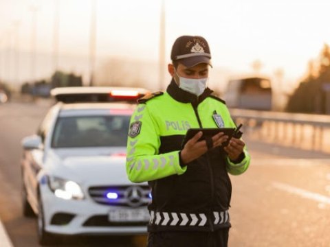 Yol polisi daha 757 nəfəri cərimələdi