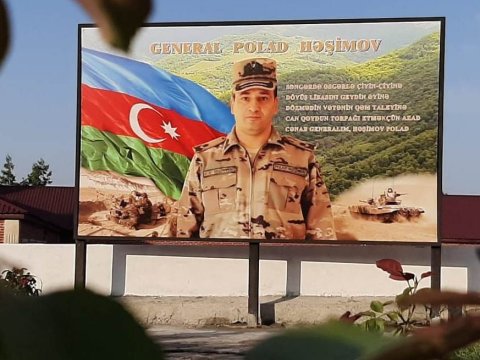 Vəndamda Polad Həşimovun xatirəsi belə əbədiləşdirildi - FOTO  