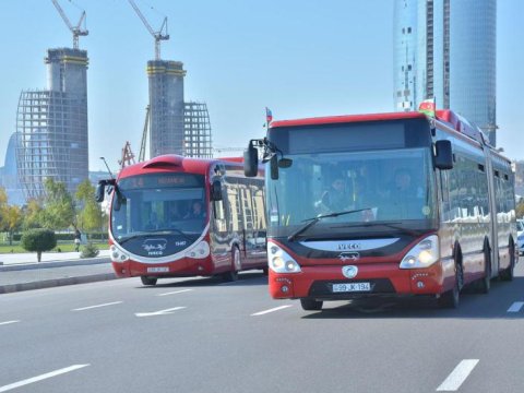 Bakıda avtobusların hərəkəti dayandırılacaq - Agentlik