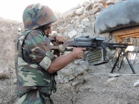 Müdafiə Nazirliyi: Naxçıvandakı Əlahiddə Ümumqoşun Ordusu düşmənə qarşı adekvat tədbirlər görüb  