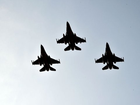 Türkiyənin F-16 təyyarələri Azərbaycana gəldi - FOTOLAR + VİDEO