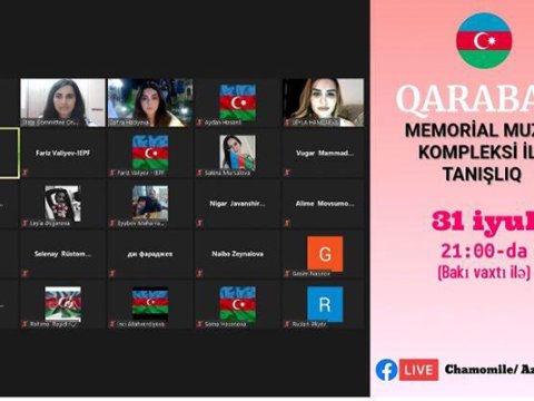 “Qarabağ” memorial muzey kompleksinin layihəsi müzakirə olundu