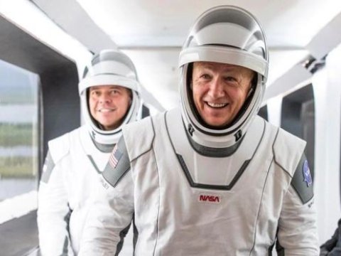 NASA-nın astronavtları kosmosdan qayıtdılar - VİDEO