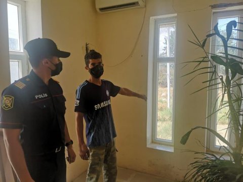 Xızıda poçtun seyfini yaran şəxs tutulub