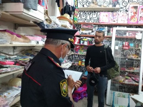 Siyəzəndə karantini pozanlar cərimələnib