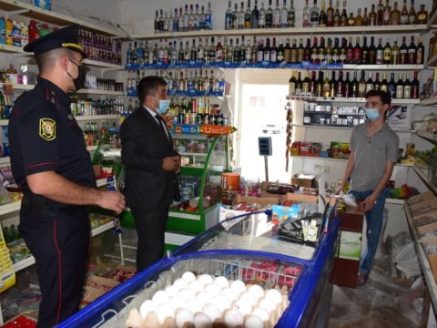 Naftalanda karantin qaydalarına nəzarət işləri davam etdirilir