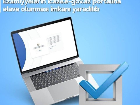 Rayonlara gedənlərin nəzərinə: icaze.e-gov.az-dan ezamiyyə ala bilərsiniz 