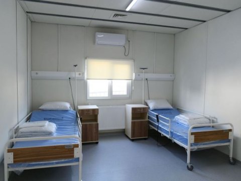 Bu Olimpiya Kompleksləri müvəqqəti xəstəxanaya çevrildi