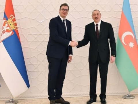 Serbiya prezidenti İlham Əliyevə vəd verdi - Vuçiç Ermənistana satılan silahlarla bağlı araşdırma aparacaq