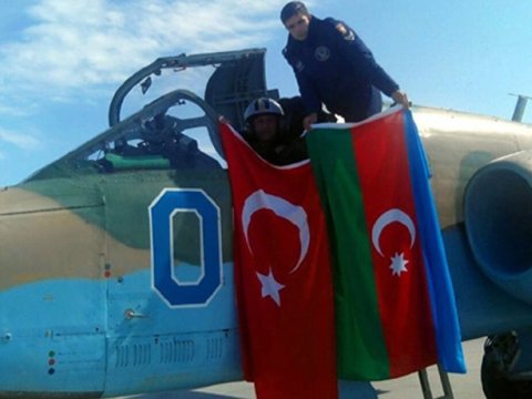 Azərbaycanla Türkiyənin qırıcları birgə havaya qalxdı – Təlimdən VİDEO