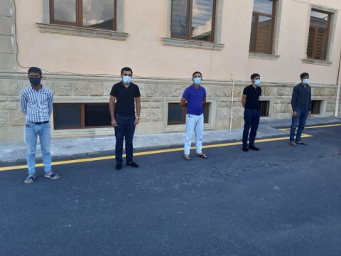 Balakənə istirahətə gələn dostlar cərimələnib