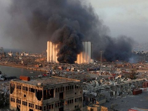 Beyturdakı partlayışdan sonra 60-dan çox şəxs itkin düşüb