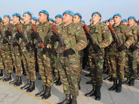 Naxçıvan Qarnizonu Qoşunlarında hərbi andiçmə mərasimləri keçirilib