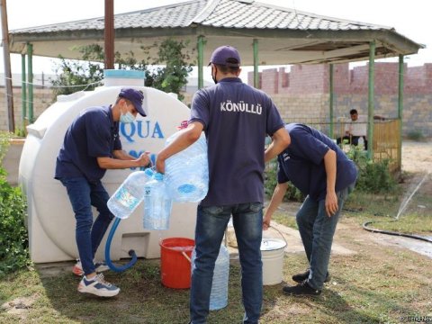 Neftçalada içməli su problemi aradan qaldırılır – FOTOLAR