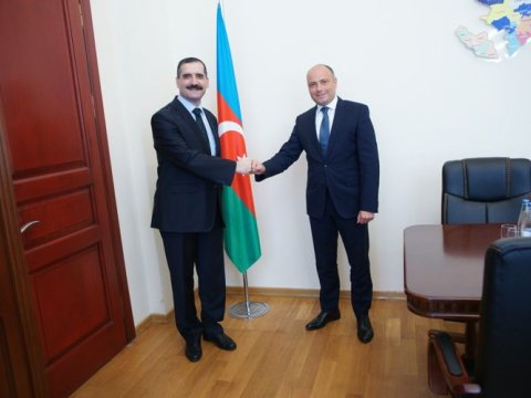 Anar Kərimov Türkiyə səfiri ilə görüşdü