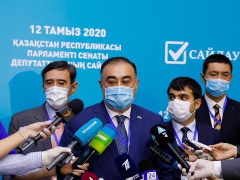 Qazaxıstan Senatına keçirilən seçkilərlə bağlı ilkin RƏY