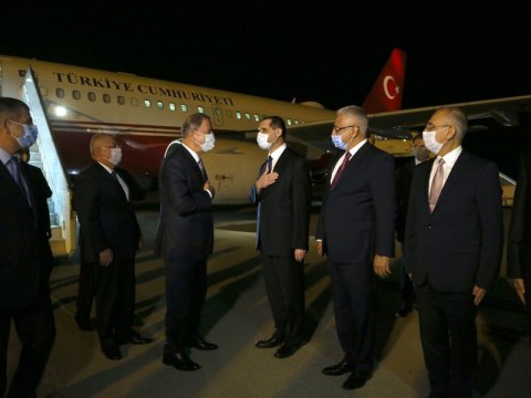 Türkiyənin Milli Müdafiə naziri və Baş Qərargah rəisi Azərbaycanda - FOTO