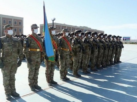 Hərbçilərimiz Moskvaya yola düşdü