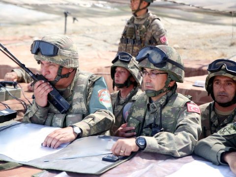 Azərbaycan-Türkiyə təlimlərində Yüksək Səviyyəli Müşahidəçi Günü keçirilib - FOTO