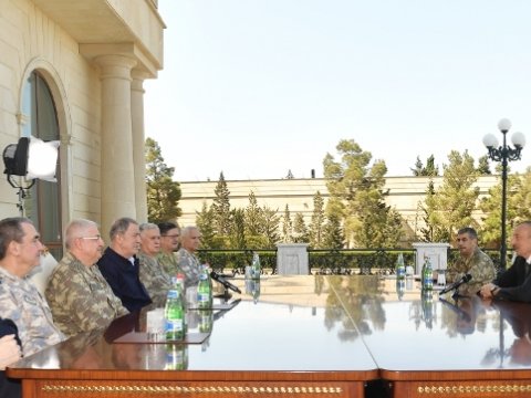 “Bu təlimlər bəzi ölkələrdə narahatlıq doğurur” - İlham Əliyev