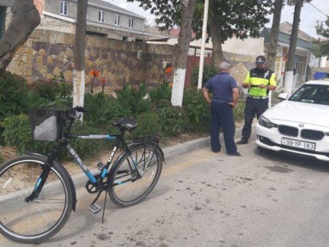 Şabranda 9 velosipedçi cərimələndi