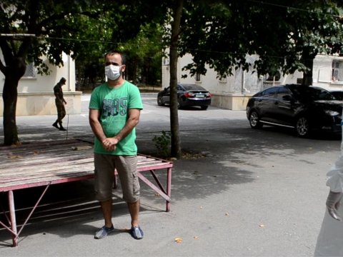 Mingəçevirdə yaşadığı ünvanı tərk edən koronavirus xəstəsi saxlanıldı
