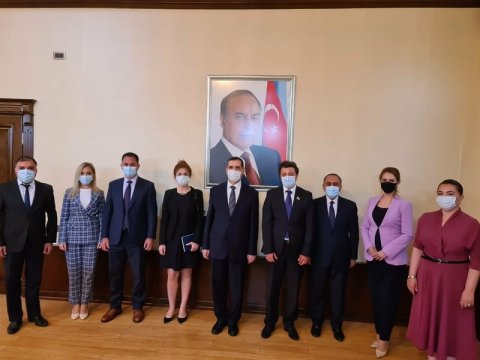 Türkiyə səfiri Qarabağ icmasının üzvlərilə görüşüb - FOTO