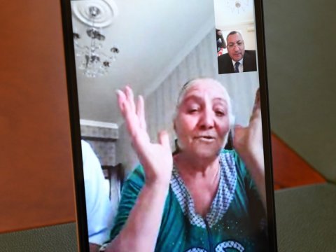 Dövlət Komitəsinin sədri videoqəbul keçirib - FOTO