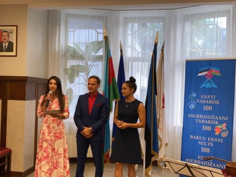 Azərbaycanlı rəssamın Estoniyada 80 illiyi qeyd edildi - FOTO