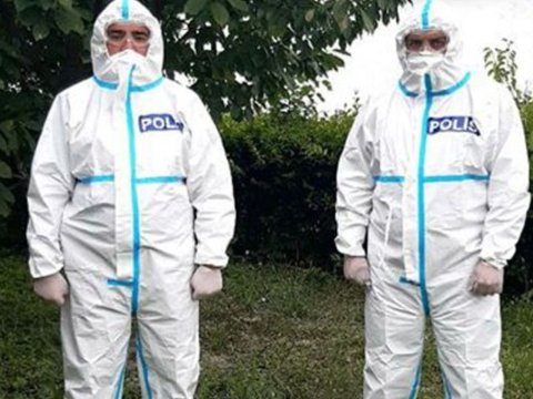 Polis koronavirus xəstələrinin evdən çıxmamasına nəzarət edir
