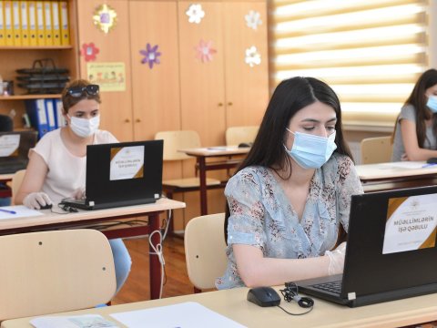 Bu gün 2997 nəfər müəllim olmaq üçün imtahan verəcək