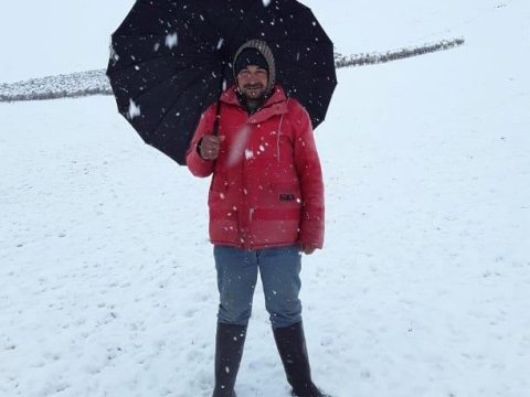 Qubaya bir qar yağdı ki... - FOTO-VİDEO