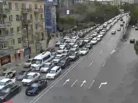 Bakının bu küçə və prospektlərində tıxac var