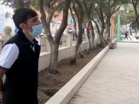 Polis koronavirus xəstəsini parkda yaxaladı