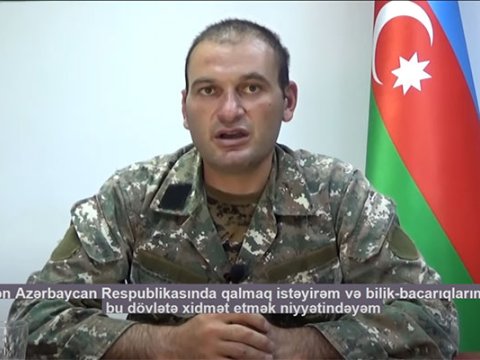 Saxlanılan erməni diversiya qrupunun komandiri danışdı - VİDEO