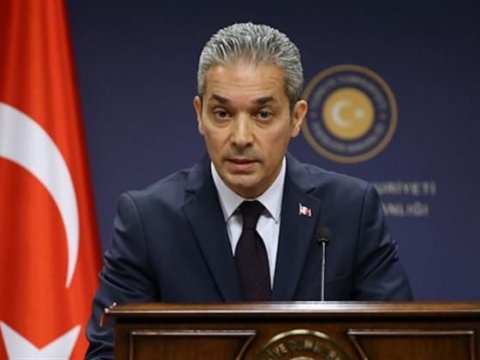 “Aİ Şərqi Aralıq dənizi probleminin həllini istəyirsə, qərəzsiz davranmalıdır” - Türkiyə XİN